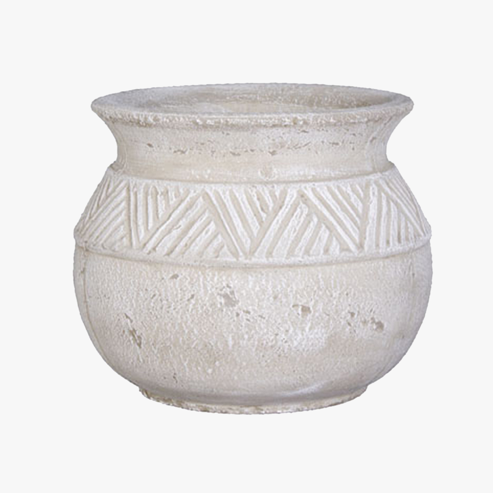 African Vase Concrete Pot | The Pot & Planter