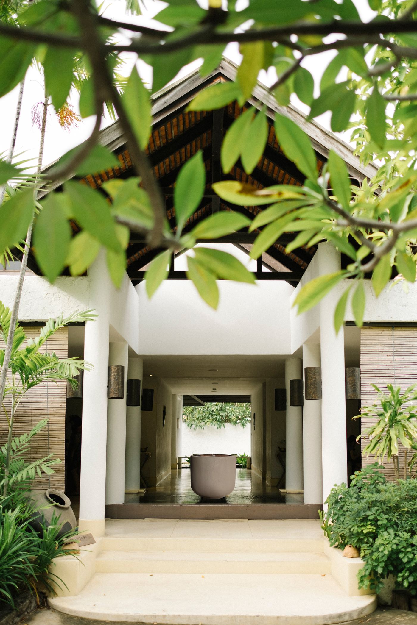 Concrete water feature